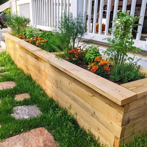 homemade planter boxes outdoor